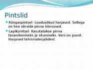 Käsitööriistad ja mehhanismid #2