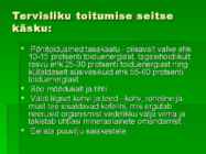 Tervislik toitumine esitlus #18
