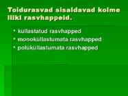 Tervislik toitumine esitlus #9
