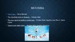Lumekuninganna ja igavene talv-Frozen #5
