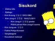 Põhja-Korea esitlus PPT #2
