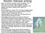 Kordamine - Rootsi aeg #5