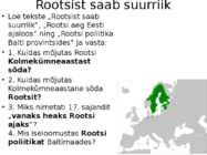 Kordamine - Rootsi aeg #7
