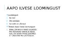 Aapo Ilves #5