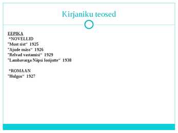 Peet Vallak #3