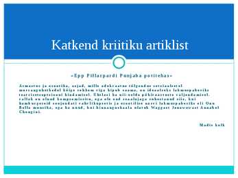 Peet Vallak #6
