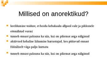 Anoreksia #3