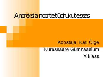 Anoreksia