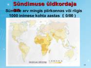 Maailma rahvastik ja rahvastiku protsessid #19