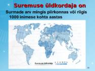 Maailma rahvastik ja rahvastiku protsessid #20