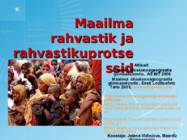 Maailma rahvastik ja rahvastiku protsessid