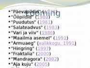 Doris Kareva-Powerpoint #3