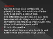 Juutide usk ja kombed esitlus #5