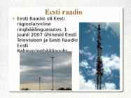 Eesti raadio ajaloo olulisemad sündmused #2
