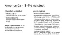Suguhormoonide ala- ja ületalitluse etiopatogenees #19