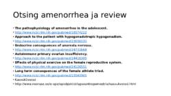 Suguhormoonide ala- ja ületalitluse etiopatogenees #34
