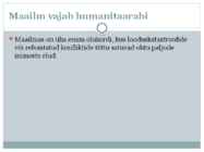 Vaesus ja humanitaarabi tänapäeva maailmas #8