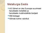 Metallurgia geograafia #14