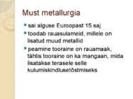 Metallurgia geograafia #6
