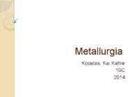 Metallurgia geograafia