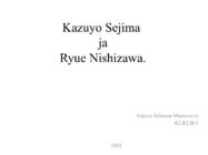 Sanaa - Kazuyo Sejima ja Ryue Nishizawa presentatsioon