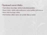 Naiste positsioon-abielu ja perekond #4