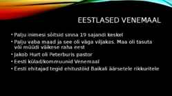Eestlased venemaal #5