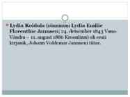 Lydia Koidula #2