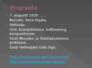 Veljo Tormis #2