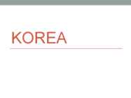 Korea esitlus