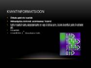 Kvantinfotehnoloogia #2