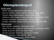 Eesti spordisaavutused 1920-1940 #2