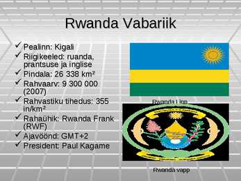 Rwanda Vabariik #2