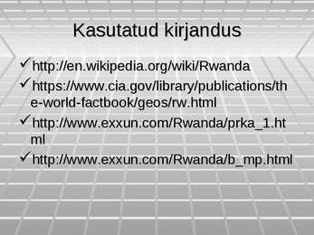 Rwanda Vabariik #7