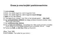 POSITSIONEERIMINE #14