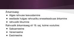 Uus ärkamisaeg #2