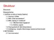 Doping ja antidoping #3