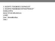 Doping ja antidoping #4