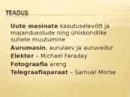TEADUS KULTUUR #3