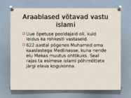 Islamiusu ülevaade #5