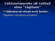 Semantika ja pragmatika lühiuurimus #3
