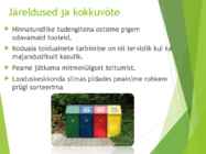 Tarbimine ja toitumisharjumused #14