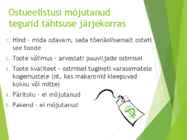 Tarbimine ja toitumisharjumused #5