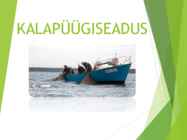 Kalapüügiseadus