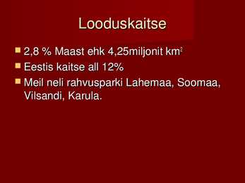 Maa süsteemide vahelised seosed #21
