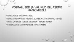 Minu valikud eluaseme hankimisel #4