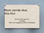 Mees nende elus