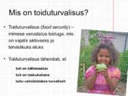 Globaliseeruv maailm-Toidukriis takistab arengut #8