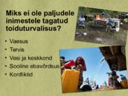 Globaliseeruv maailm-Toidukriis takistab arengut #9