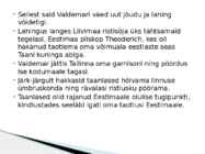 Eestlaste muistne vabadusvõitlus 1208-1227 #5